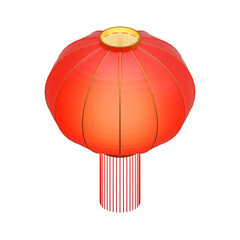 Mid Autumn Lantern 3D Rendering Illustration