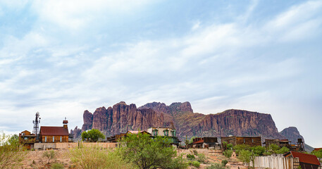 Ghost town in Arizona east of Phoenix