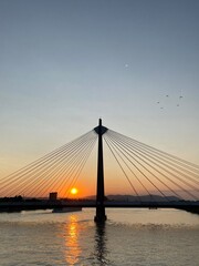 bridge over the river