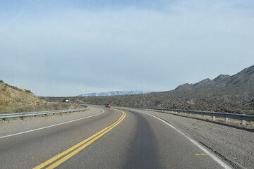 Ruta 7, Mendoza, Argentina.