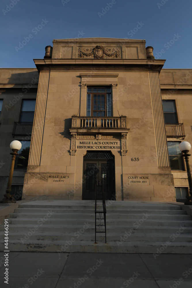 Sticker mille lacs county county courthouse