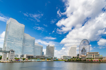 横浜みなとみらいの風景