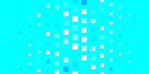 Light BLUE vector pattern in square style.