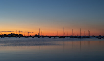 Sunrise in Scituate Harbor