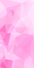 Fototapeta premium Pink Abstract Color Polygon Background Design, Abstract Geometric Origami Style With Gradient