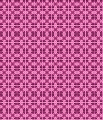Beautiful Purple Seamless Decorative Pattern
