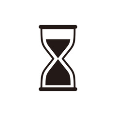 Hourglass icon vector illustration sign