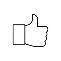 Obraz premium Like icon vector illustration symbol