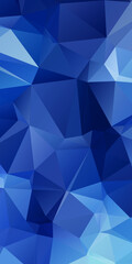 Blue Abstract Color Polygon Background Design, Abstract Geometric Origami Style With Gradient