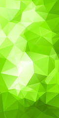 Green Abstract Color Polygon Background Design, Abstract Geometric Origami Style With Gradient