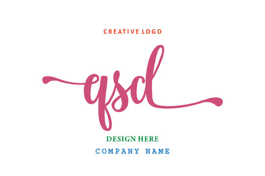 QSD lettering logo is simple, easy to understand and authoritative