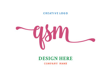 QSM lettering logo is simple, easy to understand and authoritative