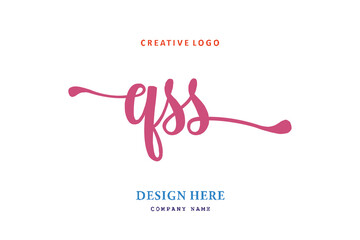QSS lettering logo is simple, easy to understand and authoritative