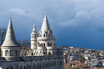 Fisherman's bastion in Budapest
