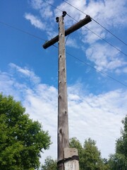 old power pole