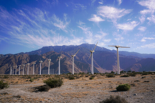 Palm Springs Wind Turbines