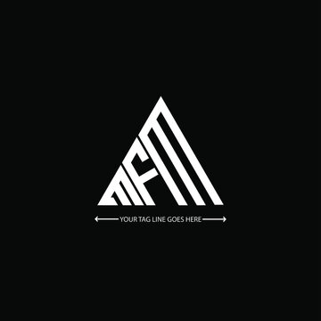MFM letter logo creative design. MFM unique design
