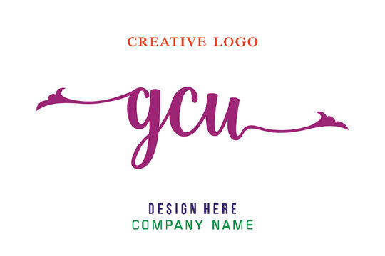 GCU lettering logo is simple, easy to understand and authoritative