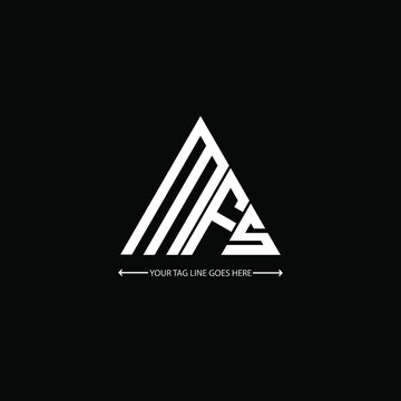 MFS letter logo creative design. MFS unique design
