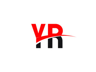 YR Letter Initial Logo Design Template