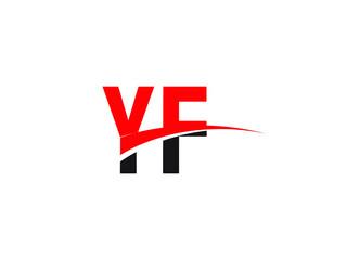 YF Letter Initial Logo Design Template
