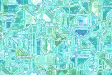 amazing optic crystal template digital drawn texture illustration