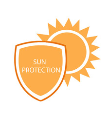 sun protection vector illustration