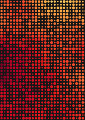 Color Pixels Cloud Abstract Computational Generative Art background illustration