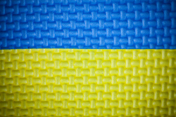 Texture colorful foam.