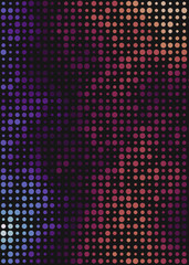 Color Pixels Cloud Abstract Computational Generative Art background illustration
