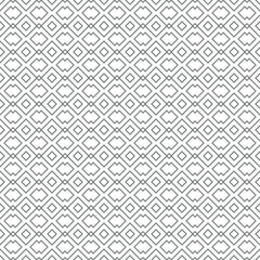 Vector seamless pattern. Repeating geometric tiles. Linear grid with striped triangle and square. Geometric background. Contemporary graphic design.