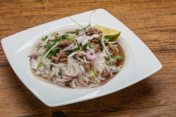 Vietnamese cuisine - Pho Bo soup