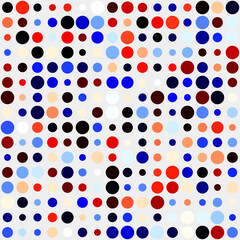 Color Pixels Cloud Abstract Computational Generative Art background illustration