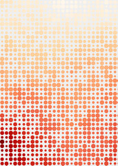 Color Pixels Cloud Abstract Computational Generative Art background illustration