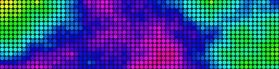 Color Pixels Cloud Abstract Computational Generative Art background illustration