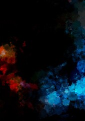 血の飛び散る幻想的なホラーなテクスチャ背景