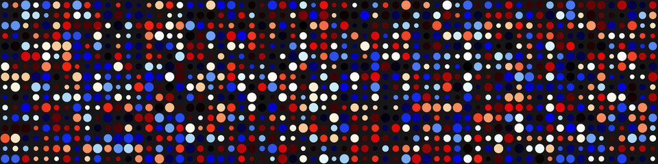 Color Pixels Cloud Abstract Computational Generative Art background illustration
