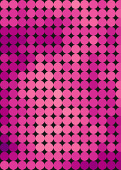 Color Pixels Cloud Abstract Computational Generative Art background illustration