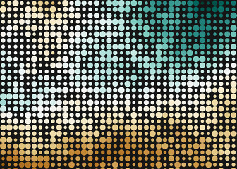 Color Pixels Cloud Abstract Computational Generative Art background illustration