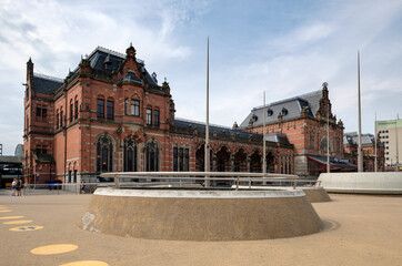 Fototapeta premium Centraal Station , Groningen, Groningen Province, The Netherlands