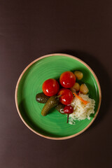 salted vegetables
