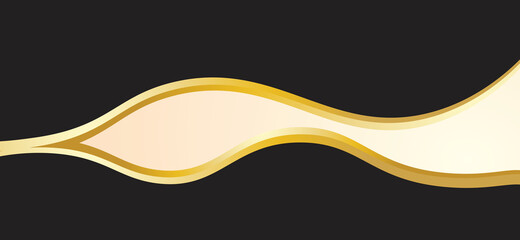 Abstract brown and gold background vector illustration