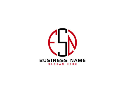 Creative FSN Logo Letter Vector Image Design For Your Business