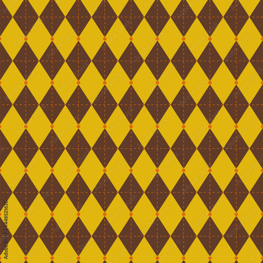 Poster retro colored wieber shape repeat pattern print background