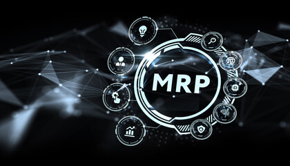 MRP Material Requirement planning Manufacturing Industry Business Process automation.