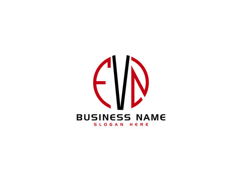 Creative FVN Logo Letter Vector Image Design For Your Business