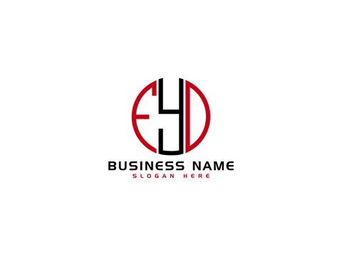 Creative FYD Logo Letter Vector Image Design For Your Business