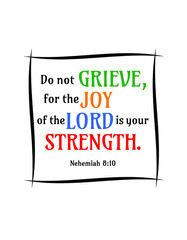 Bible quote t-shirt design