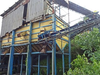 abandoned stone mining 