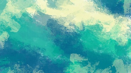 Abstract painting art with sky blue texture brush for presentation, card background, wall decoration, or t-shirt design